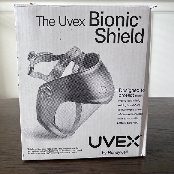 The Uvex Bionic Face Shield S8500 by Honeywell - BRAND NEW IN BOX - Picture 5 of 7